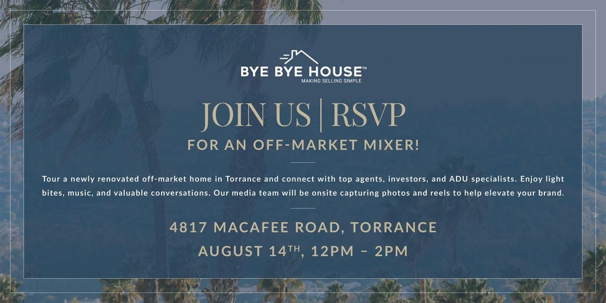 Behind the Build: Torrance Mixer, 14 August | Event in Torrance | AllEvents