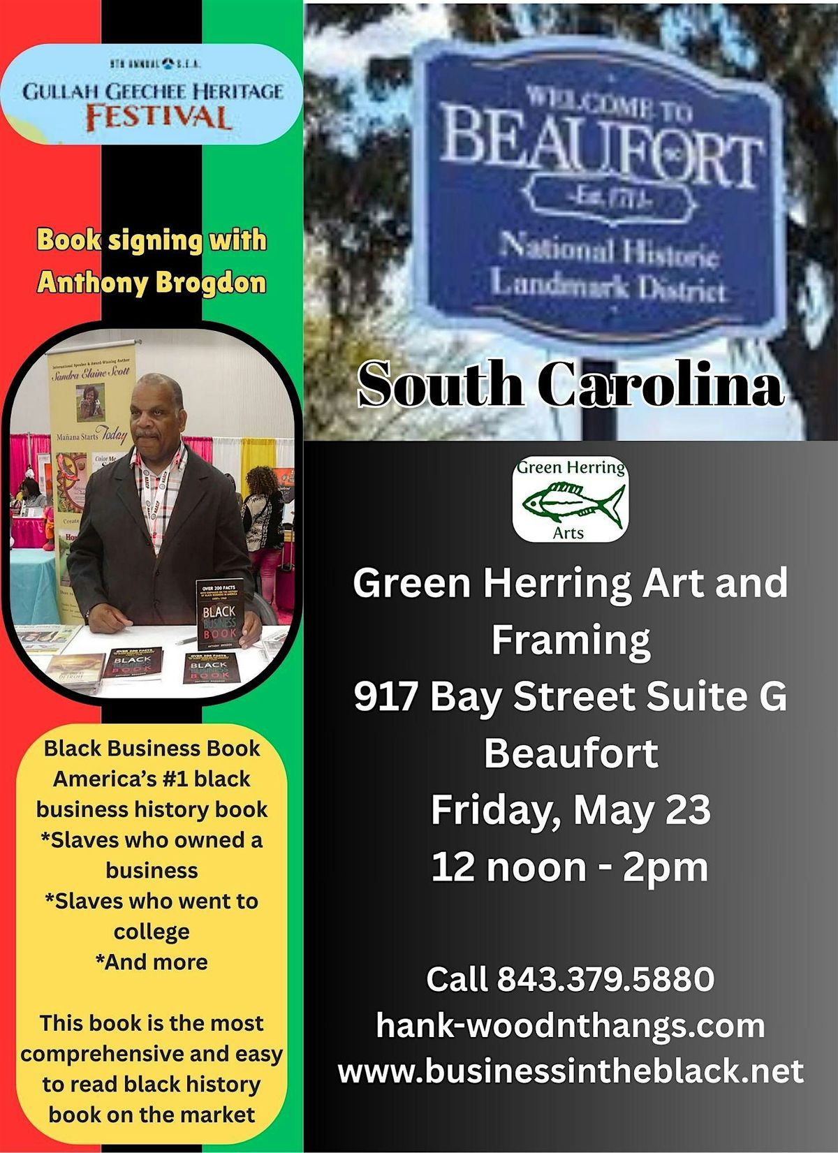 Black Business Book comes to Beaufort, South Carolina, 23 May | Event in Beaufort | AllEvents
