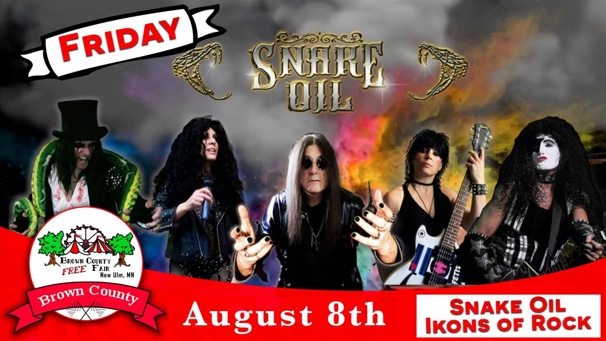 Friday Night Concert (with The Schell's Angels and Snake Oil), 8 August | Event in New Ulm | AllEvents