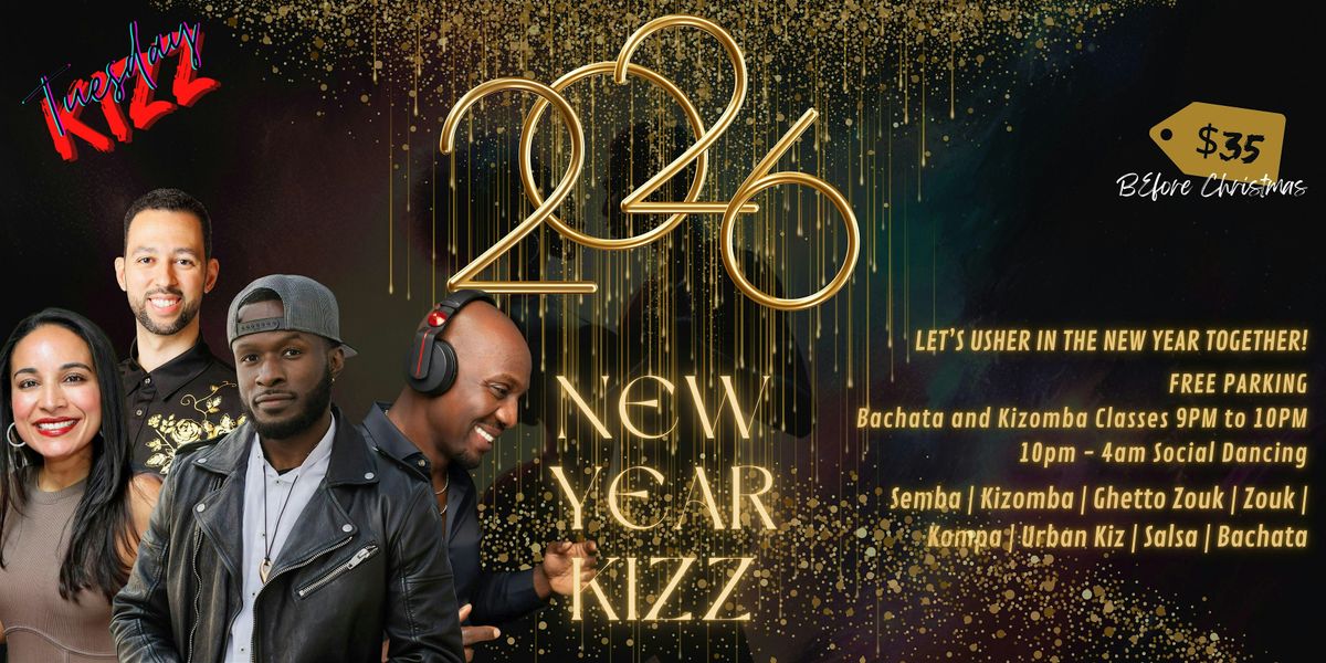New Year Kizz 2026- The New Year's Eve Kizomba event, 31 December | Event in Bloomfield | AllEvents