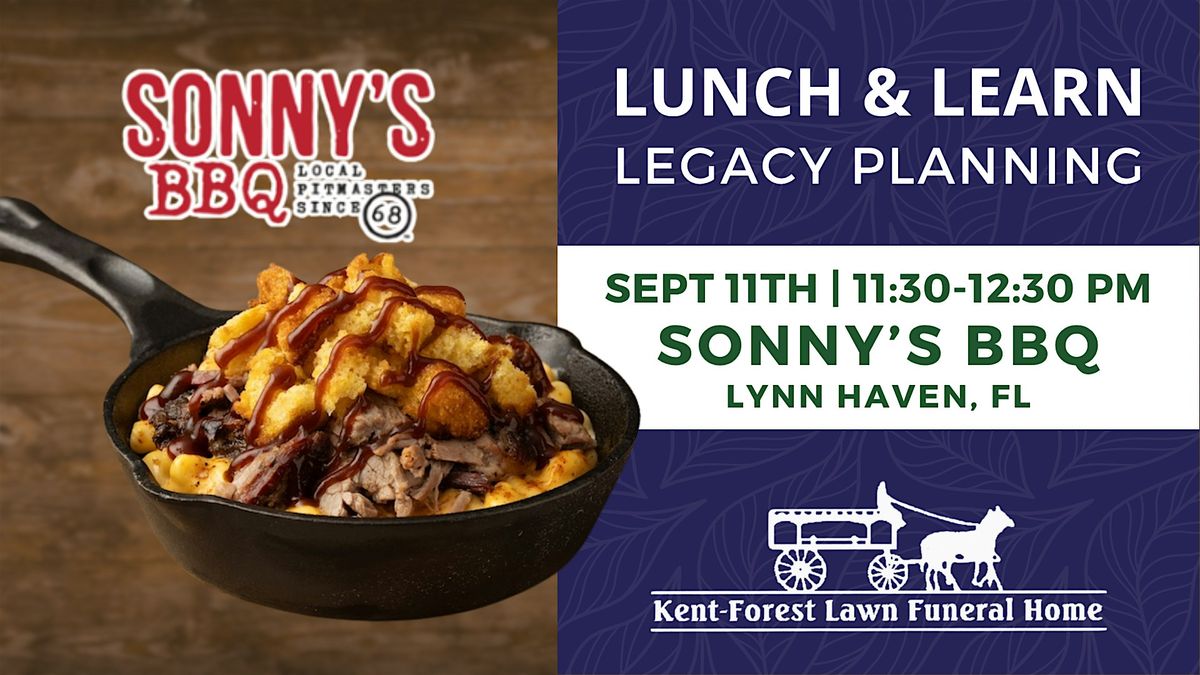 Lunch & Learn | Funeral Planning Basics, 11 September | Event in Lynn Haven | AllEvents