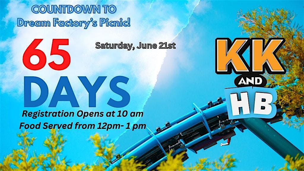 Dream Factory  Day at Kentucky Kingdom, 21 June | Event in Louisville | AllEvents