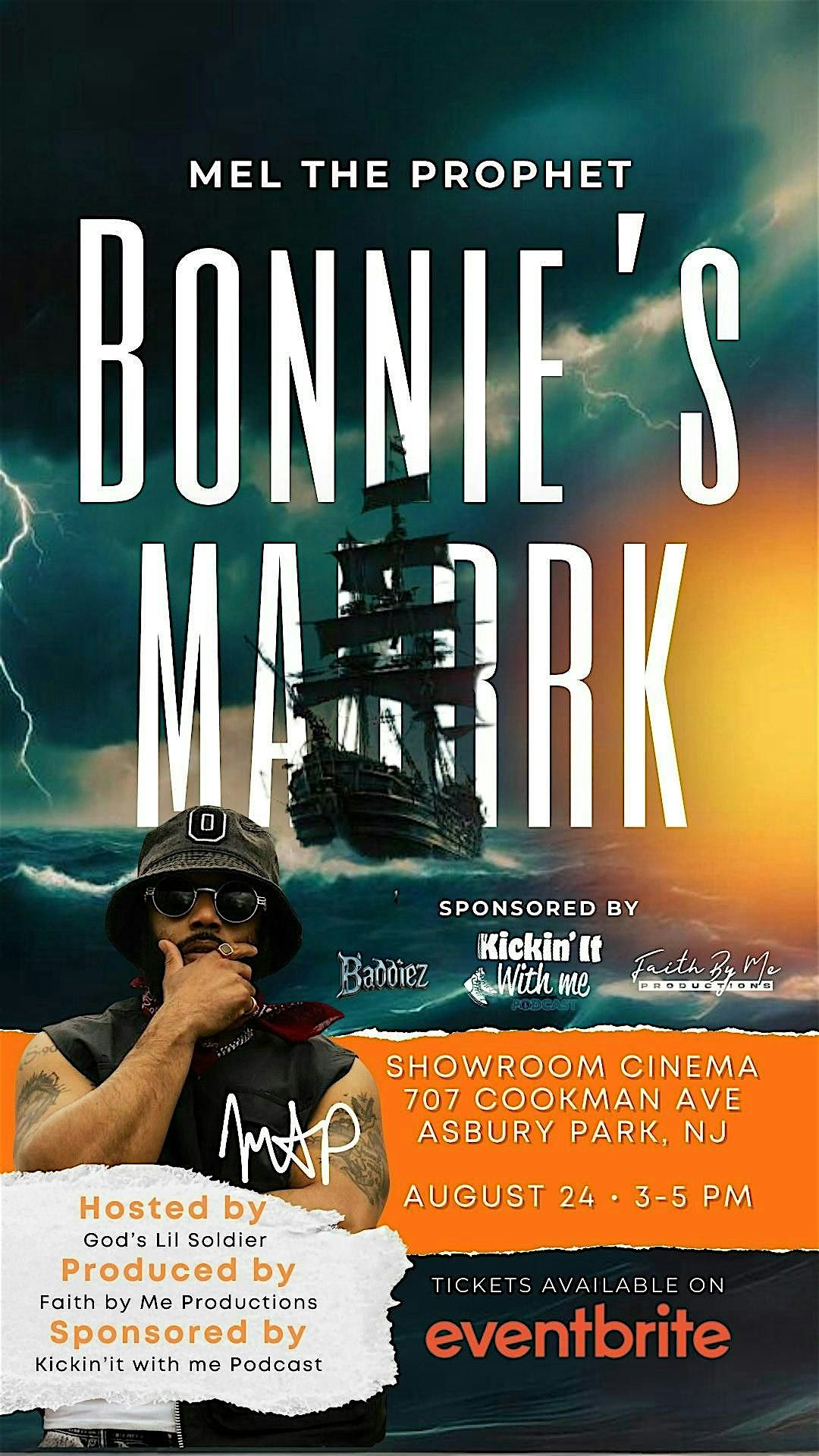 Bonnie’s Marrrk the Movie Experience, 24 August | Event in Asbury Park | AllEvents