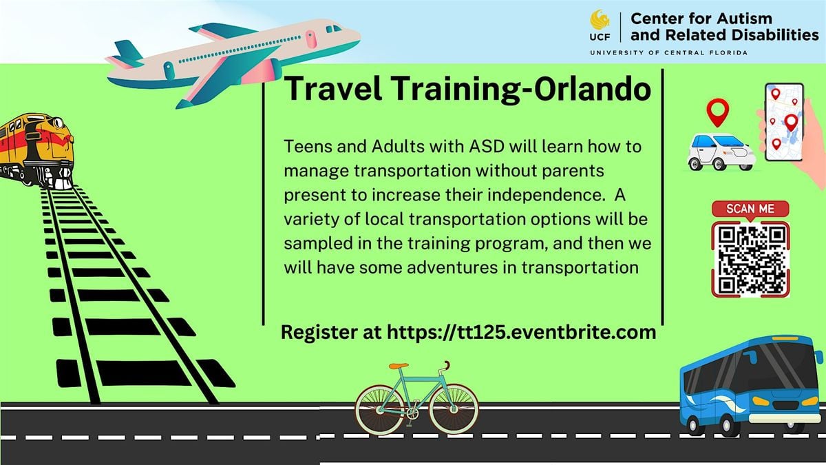 Travel Training for Teens and Adults with ASD-ORLANDO, 23 August | Event in Orlando | AllEvents