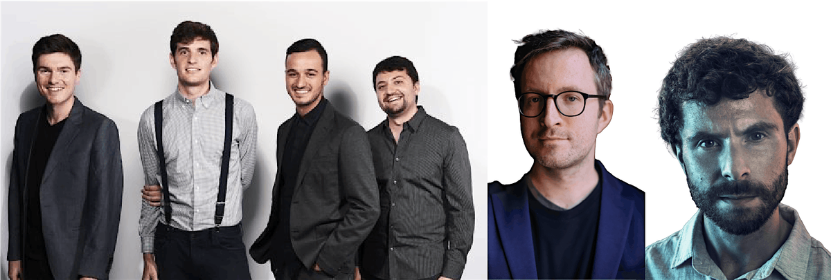 Music at Dumbarton Oaks: Sandbox Percussion, Matthew Aucoin, & Conor Hanick, 19 April | Event in Washington