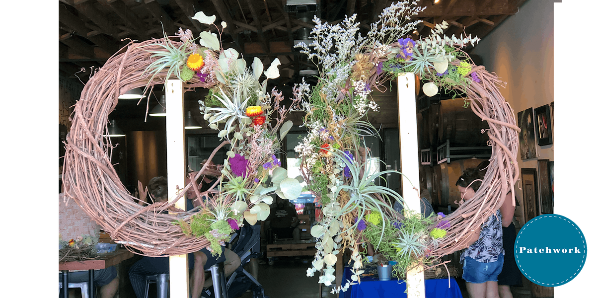Patchwork Presents  Air Plant Wreaths Craft Workshop, 1 June | Event in La Mesa | AllEvents