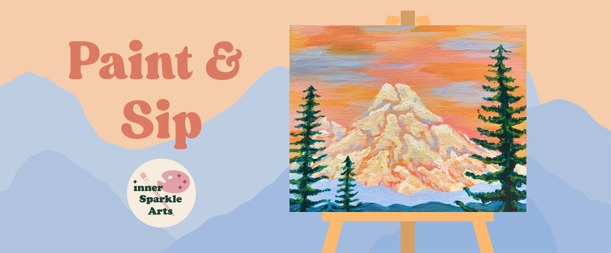 Paint and Sip: Mount Rainier, 29 July | Event in Seattle | AllEvents