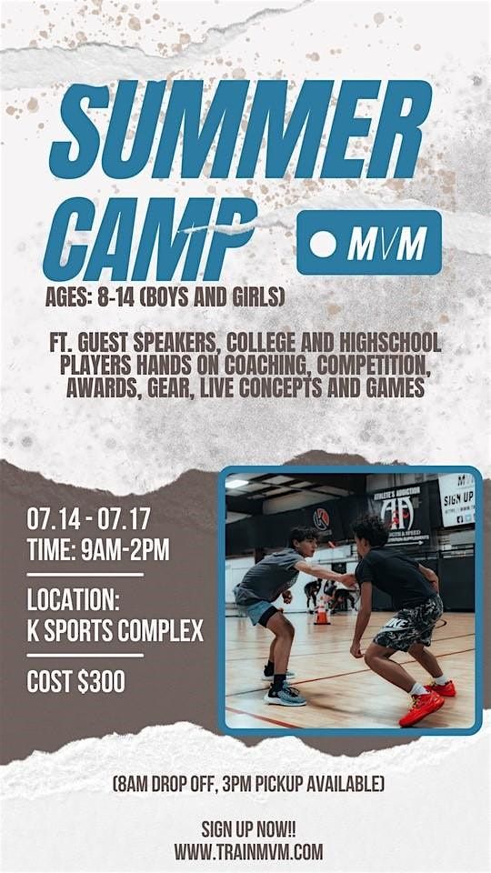 MVM - Summer Camp #2 (07/14 - 07/17), 14 July | Event in Manassas | AllEvents