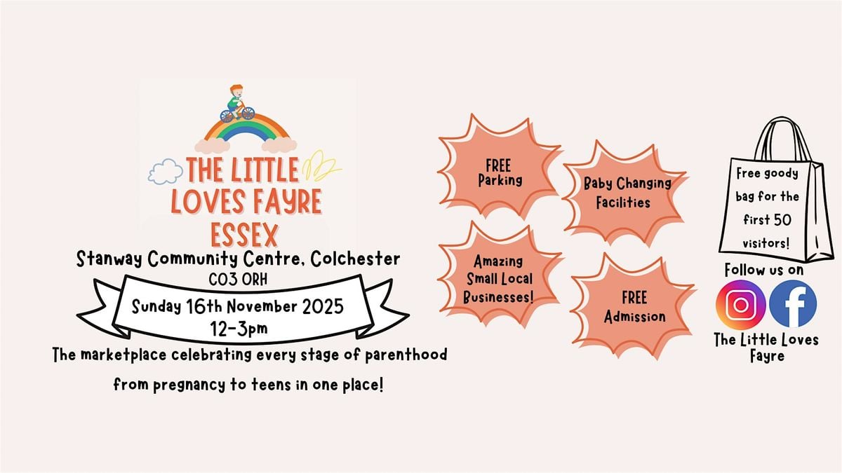 The Little Loves Fayre Colchester, 16 November | Event in Colchester | AllEvents