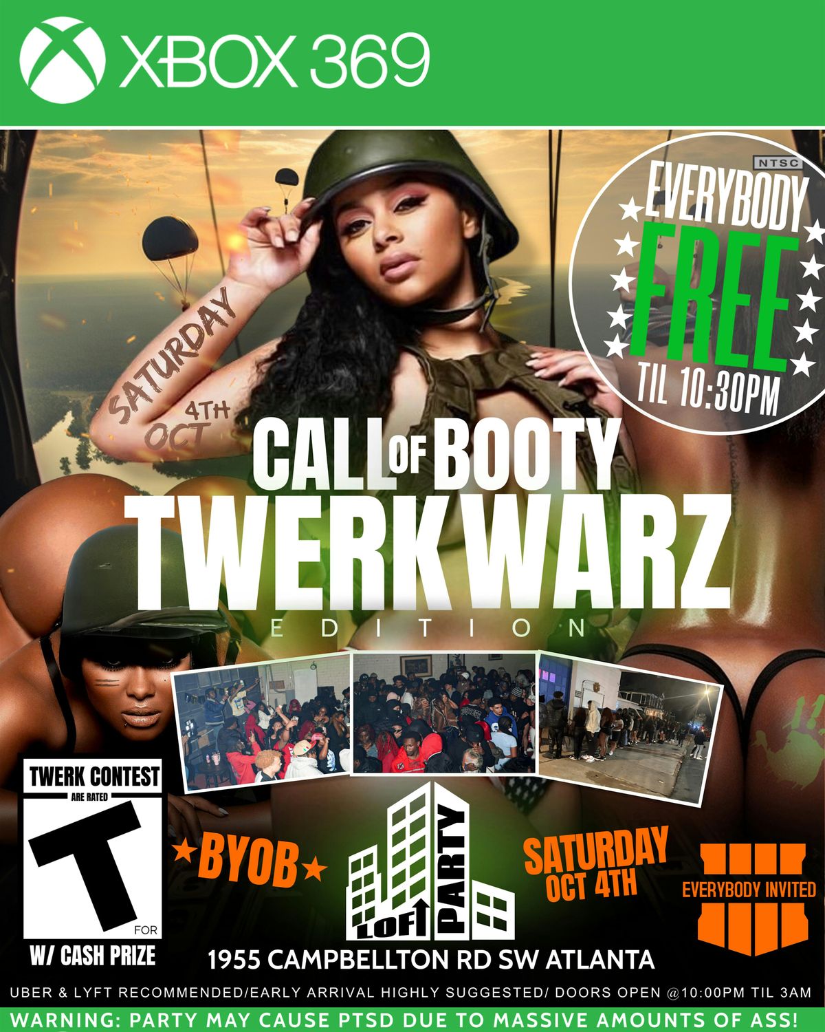 CALL OF BOOTY, 4 October | Event in Atlanta | AllEvents