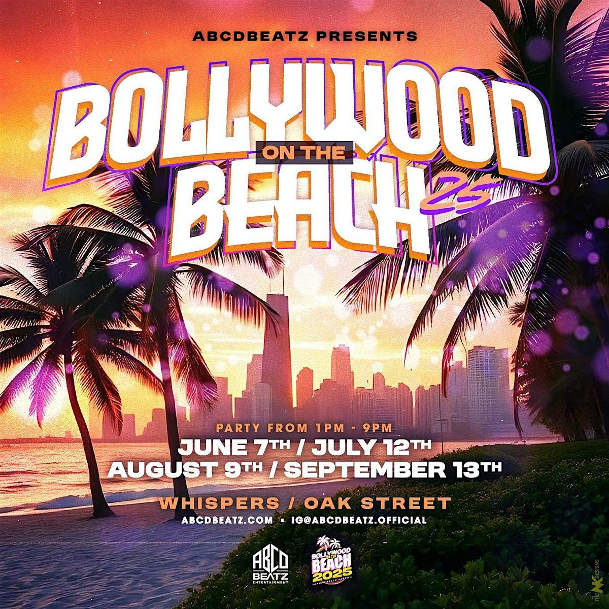 BOLLYWOOD on the BEACH - 2025 Season Debut - June 7th - Oak Street Beach, 7 June | Event in Chicago | AllEvents