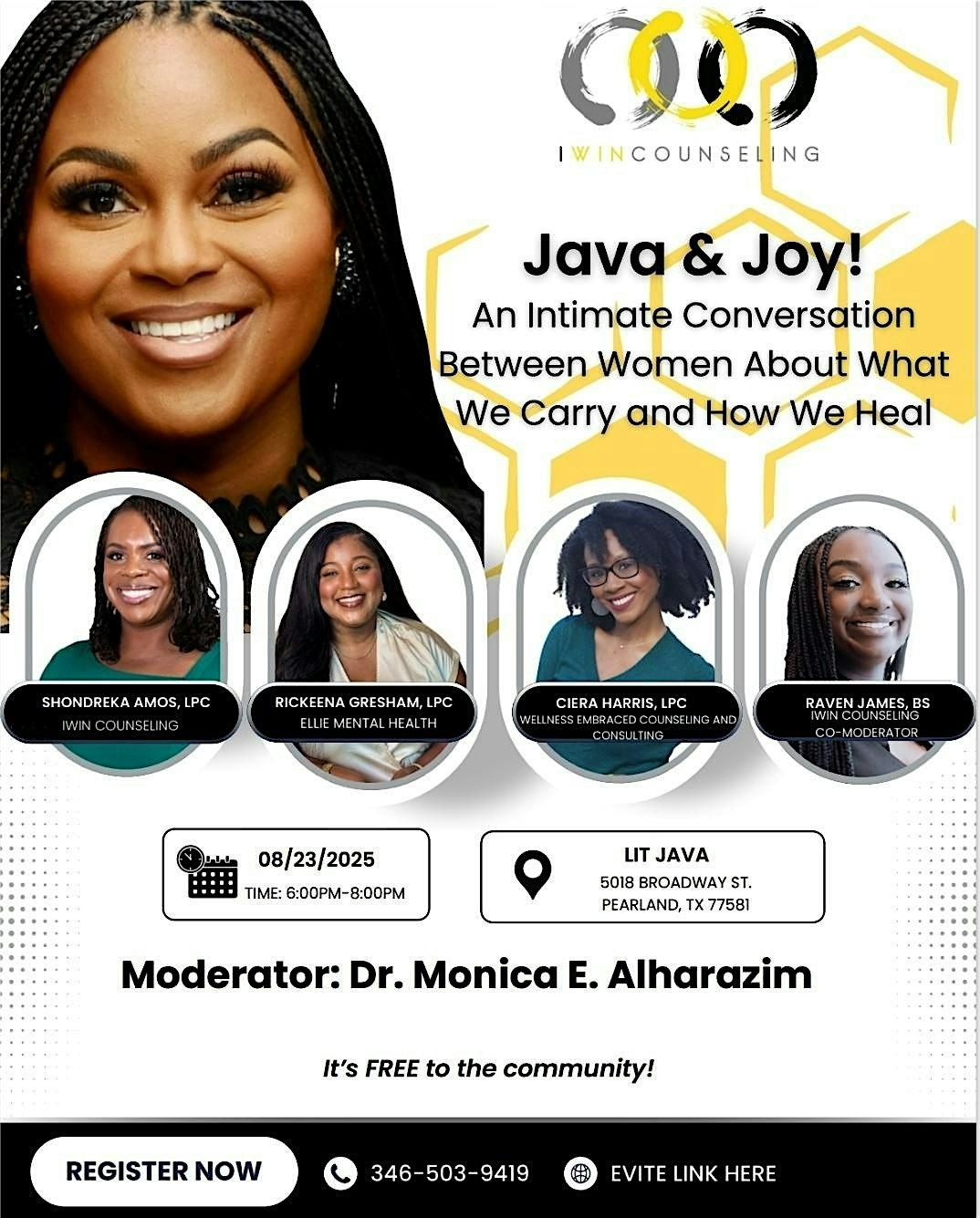 Java & Joy, 23 August | Event in Pearland | AllEvents