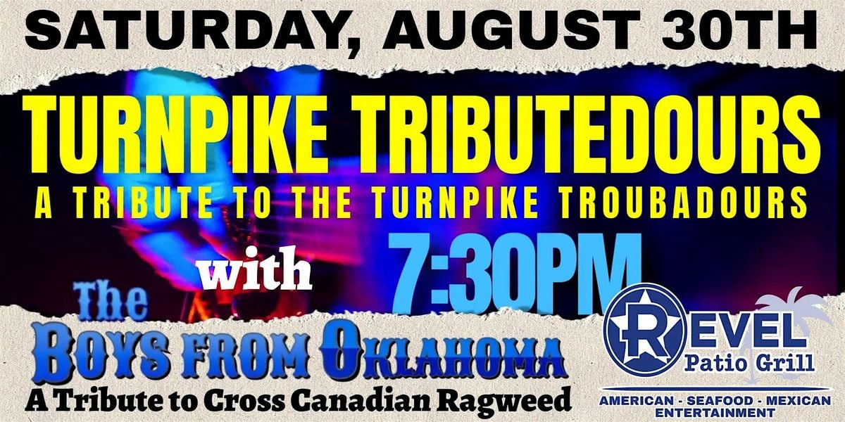 Turnpike Tributedours & The Boys From Oklahoma at The Revel!, 30 August | Event in Frisco | AllEvents