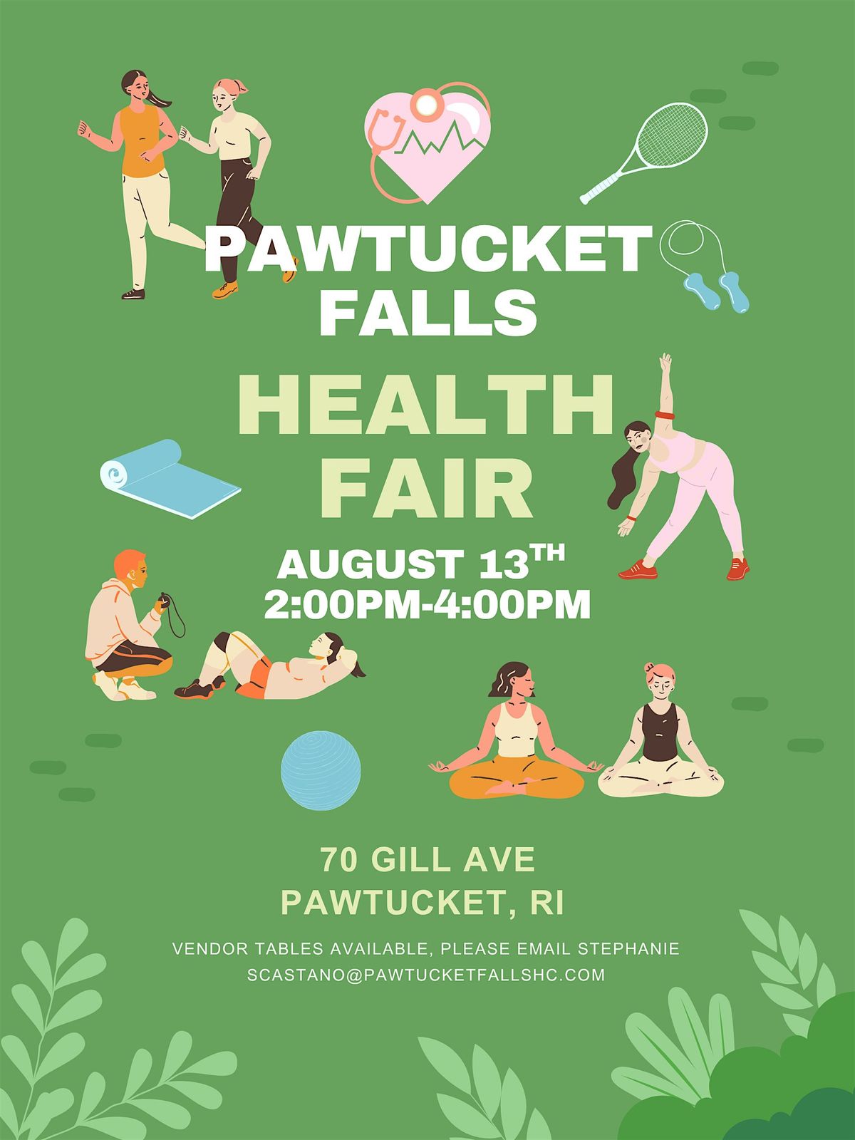 Pawtucket Falls Health Fair, 13 August | Event in Pawtucket | AllEvents