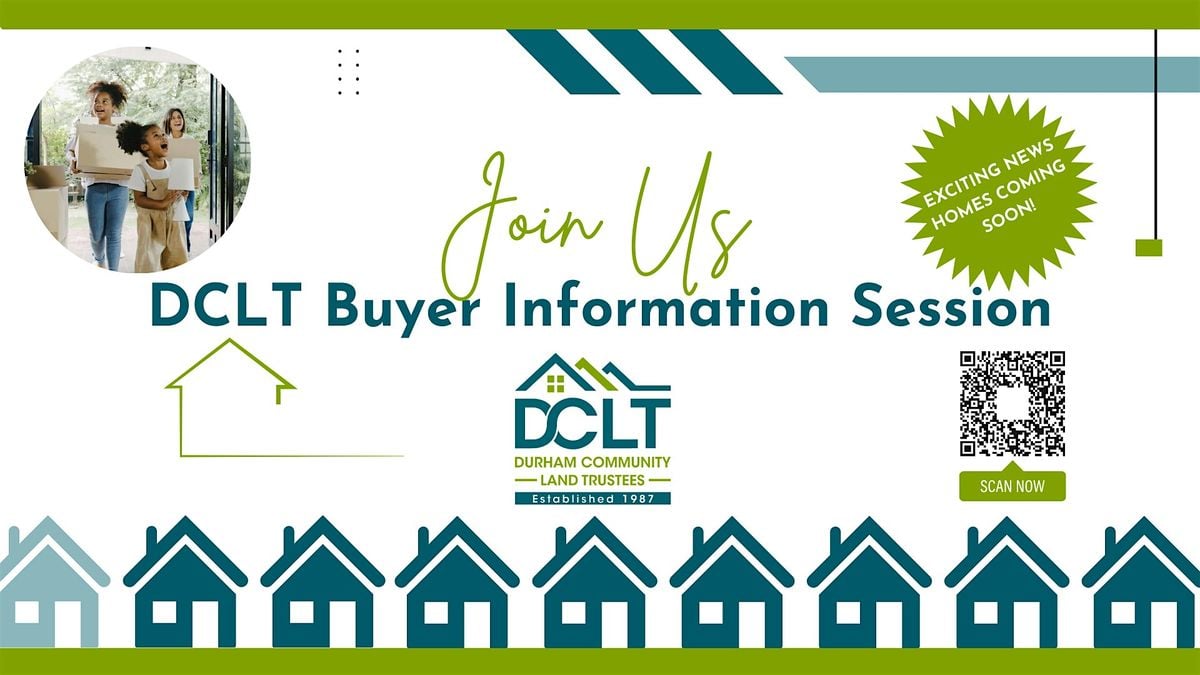 DCLT Buyer Information Session, 19 November | Event in Durham | AllEvents
