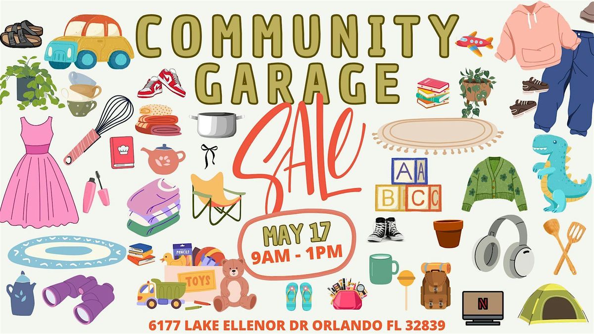 Church Community Garage Sale!, 17 May | Event in Orlando | AllEvents