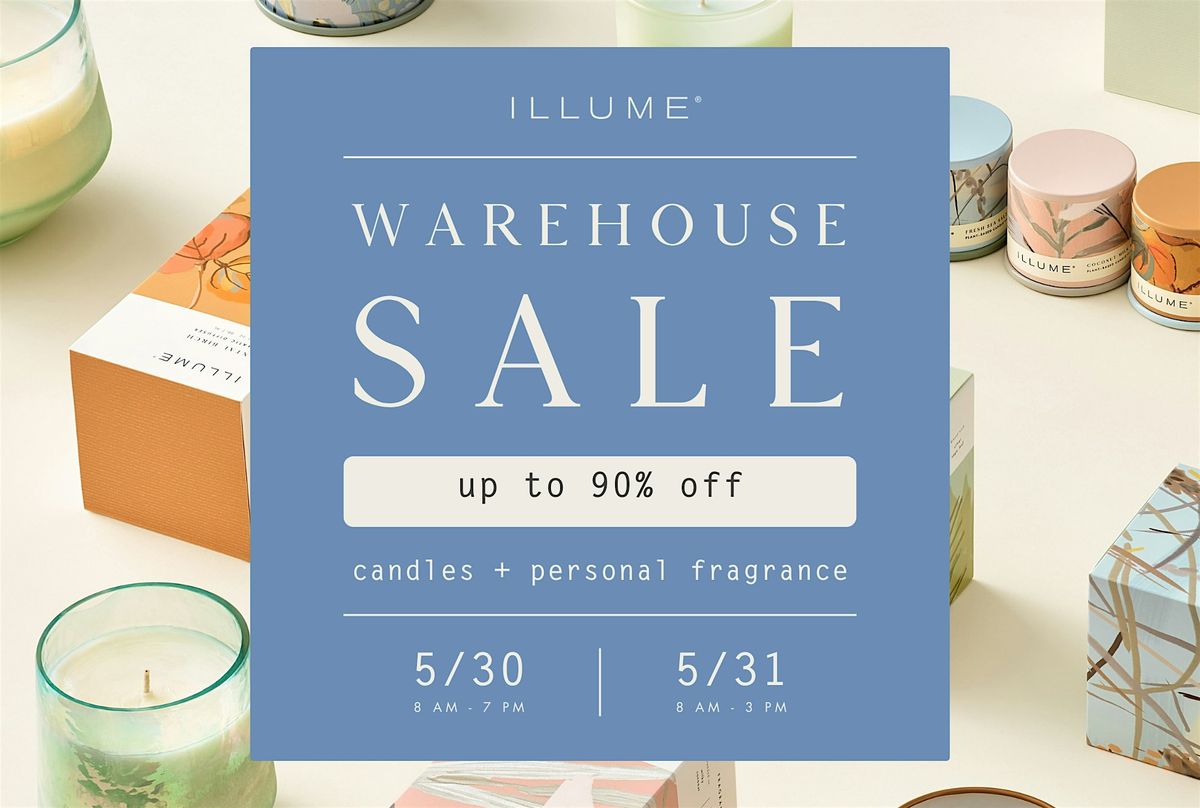 ILLUME Candles Spring Warehouse Sale, 30 May | Event in Maple Grove | AllEvents