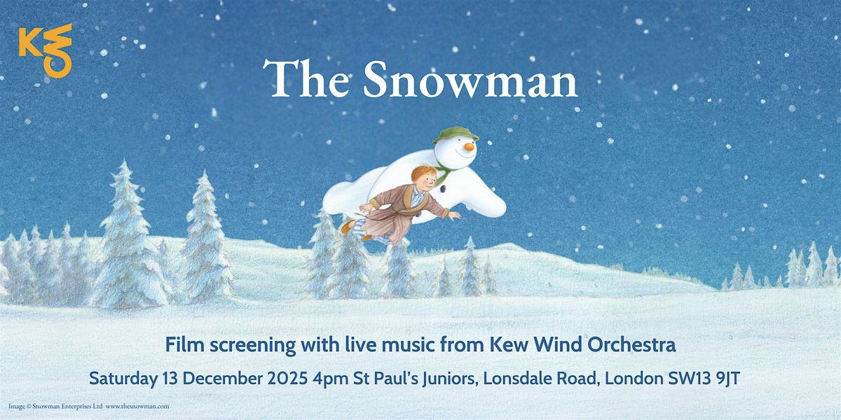 The Snowman, 13 December | Event in London | AllEvents