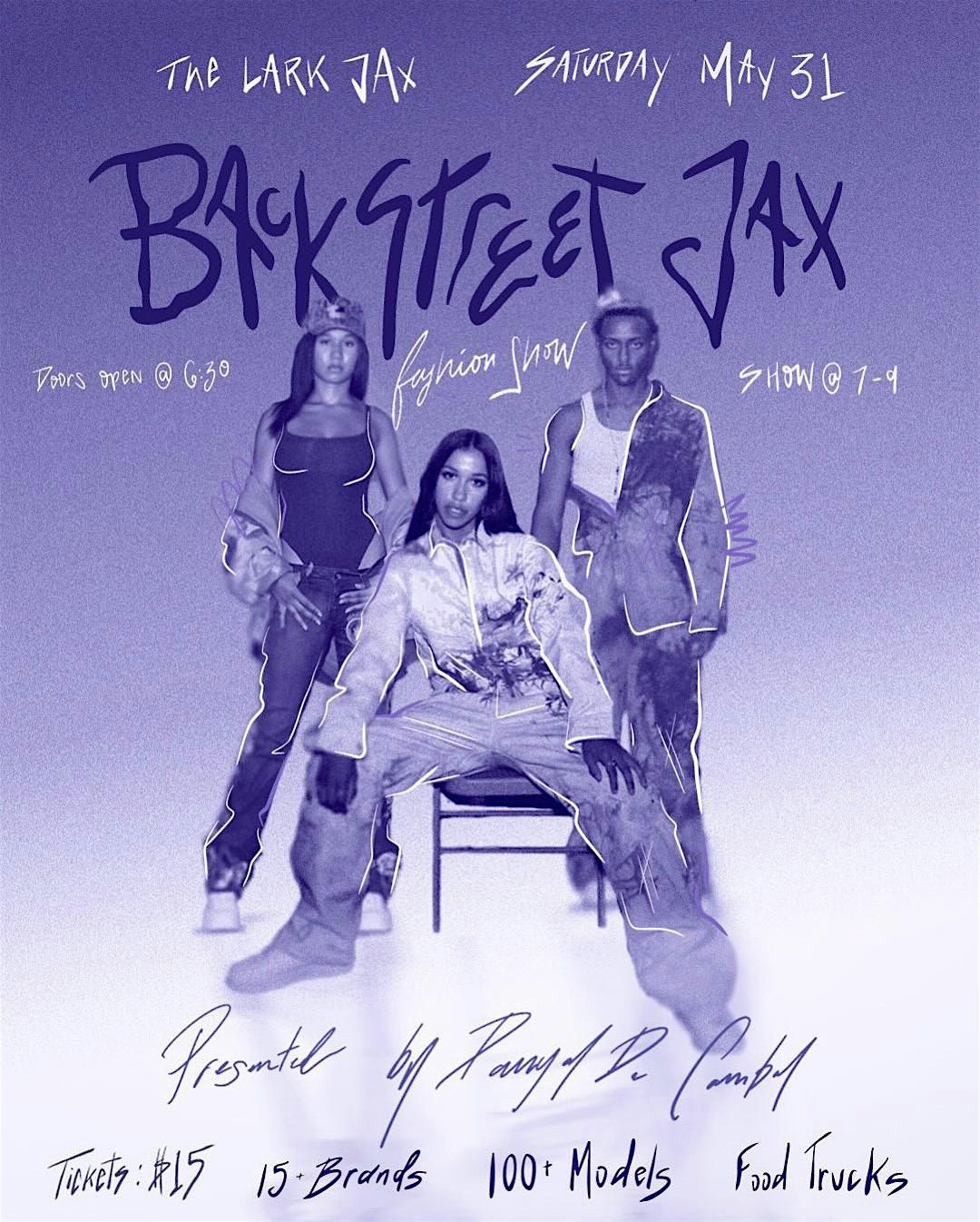 Backstreet Fashion Show, 31 May | Event in Jacksonville | AllEvents