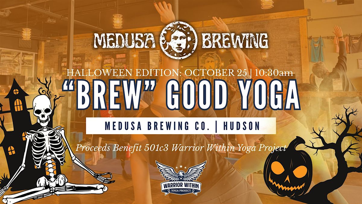 Halloween Brew Good Yoga with Medusa, 25 October | Event in Hudson | AllEvents