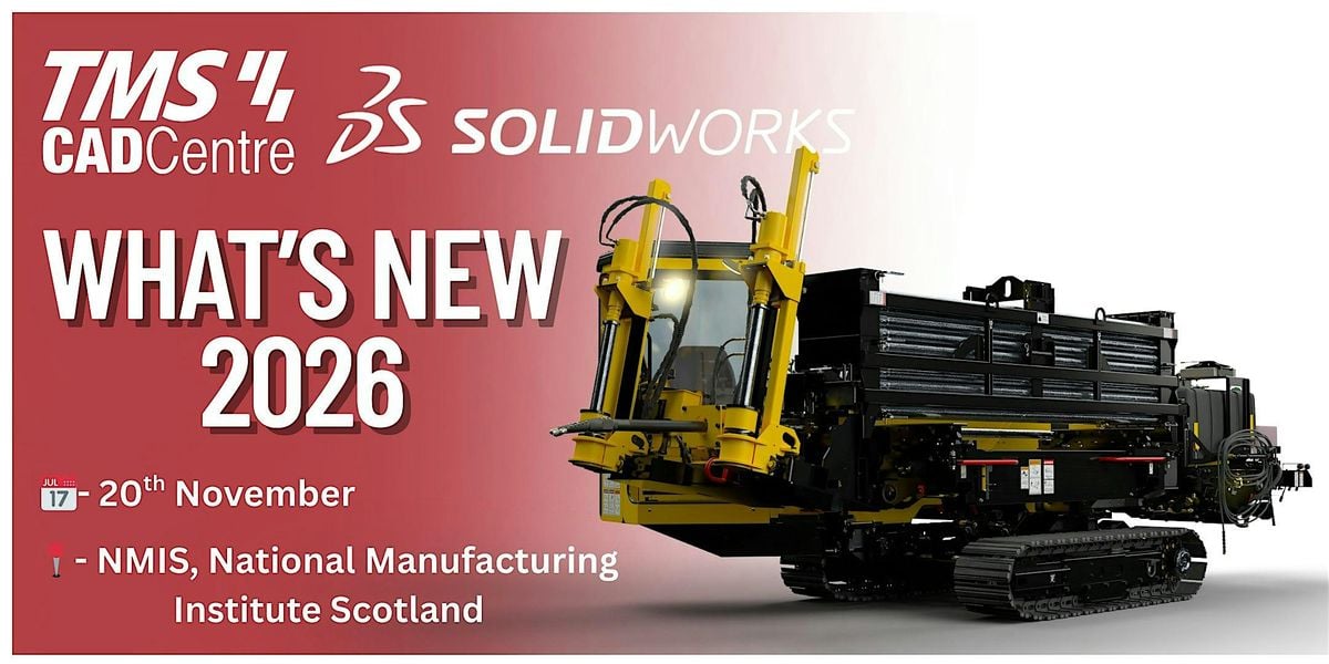 SOLIDWORKS What's New 2026, 20 November | Event in Paisley | AllEvents