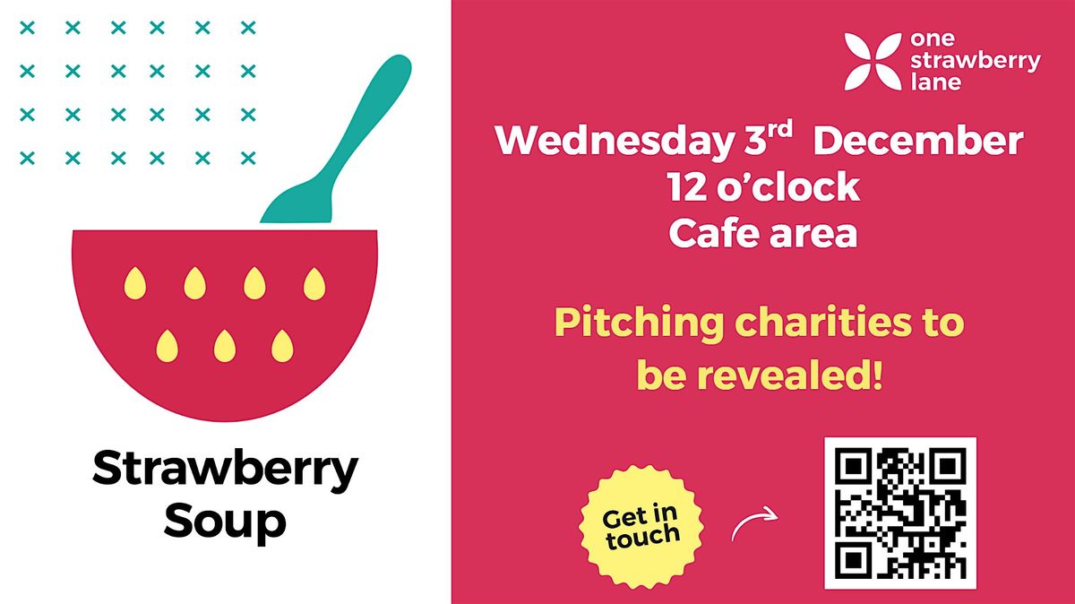 Festive Serving of Strawberry Soup, 3 December | Event in Newcastle upon Tyne | AllEvents