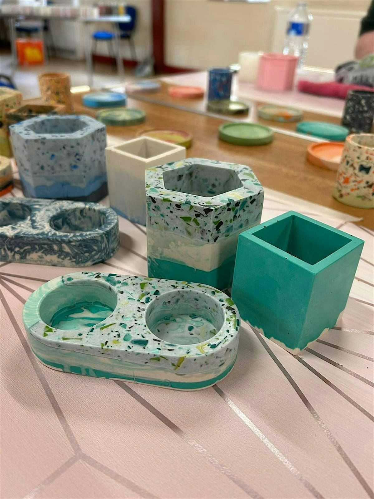 The Cactus & Candle Pots Jesmonite Workshop by Objectify +Coffee & Cake, 6 March | Event in Haworth