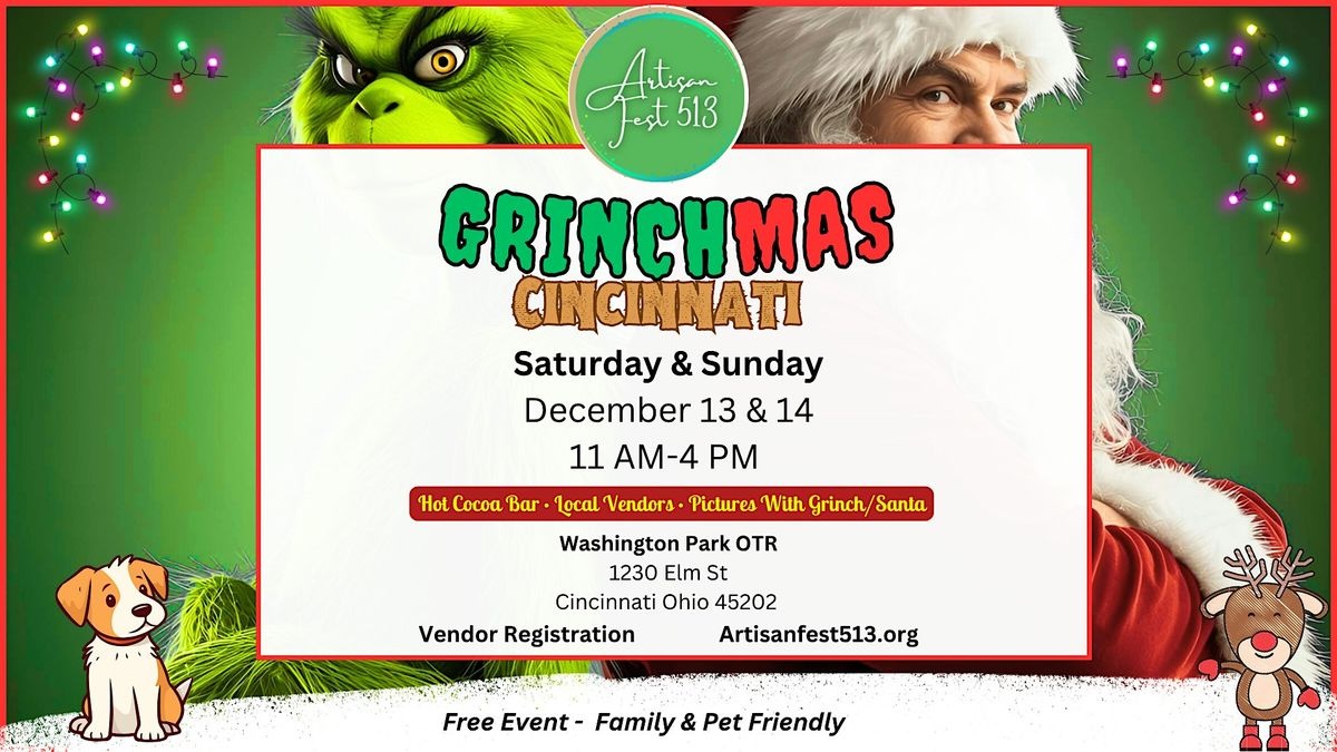 GrinchMas Cincinnati, 14 December | Event in Cincinnati | AllEvents