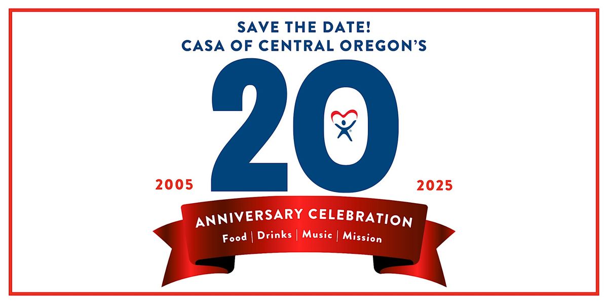 CASA Of Central Oregon’s 20th Anniversary Celebration, 17 September | Event in Bend | AllEvents
