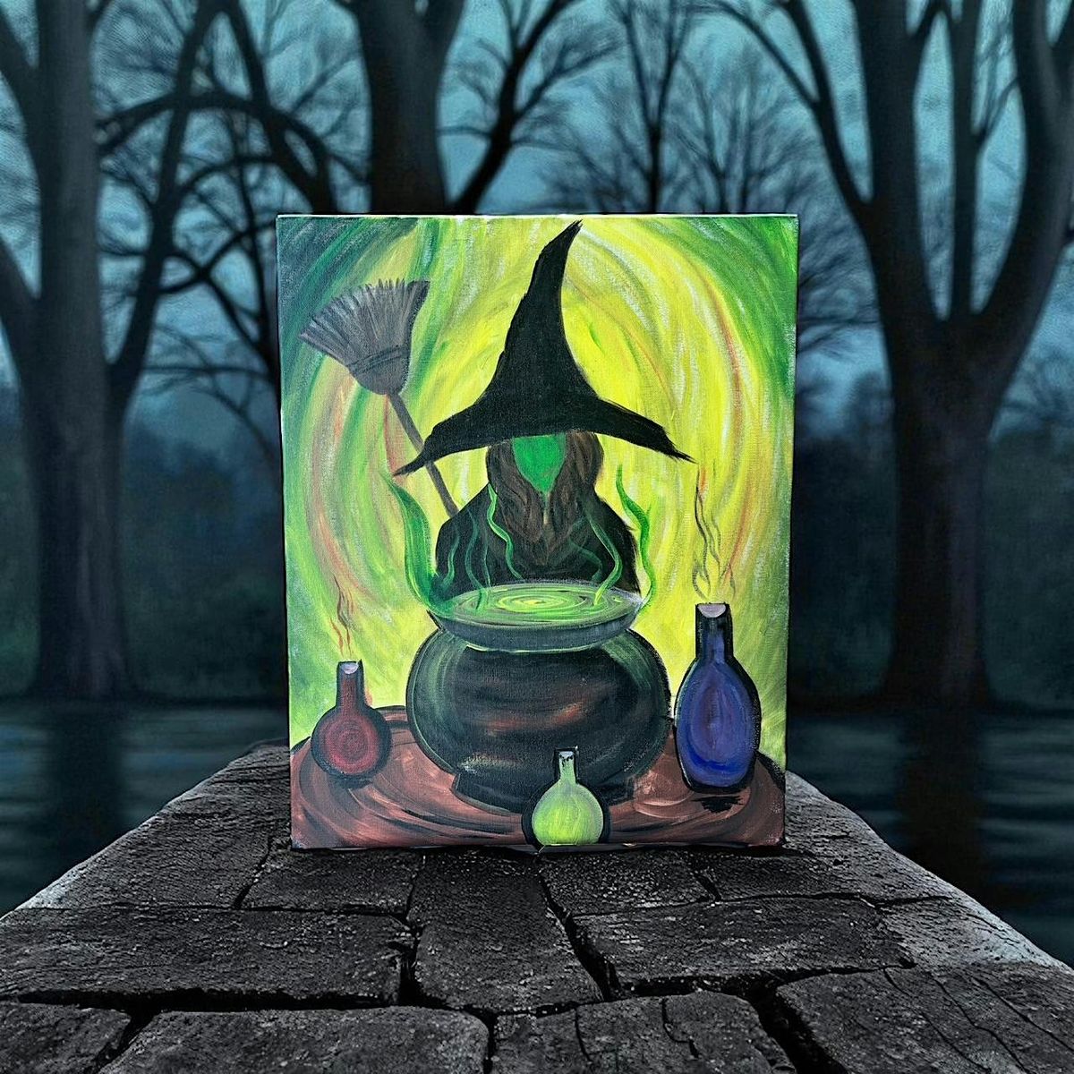 Paint & Sip Class- A Wicked Good Time!, 9 October | Event in Summerville | AllEvents