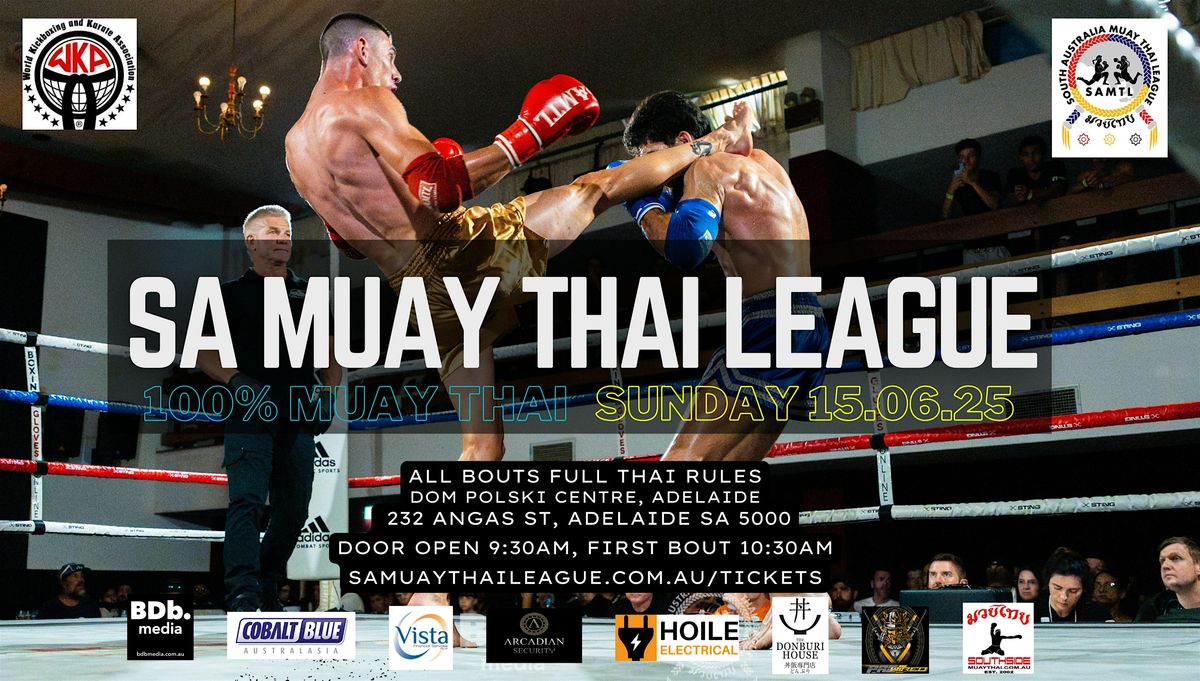SA Muay Thai League, 15 June | Event in Adelaide | AllEvents