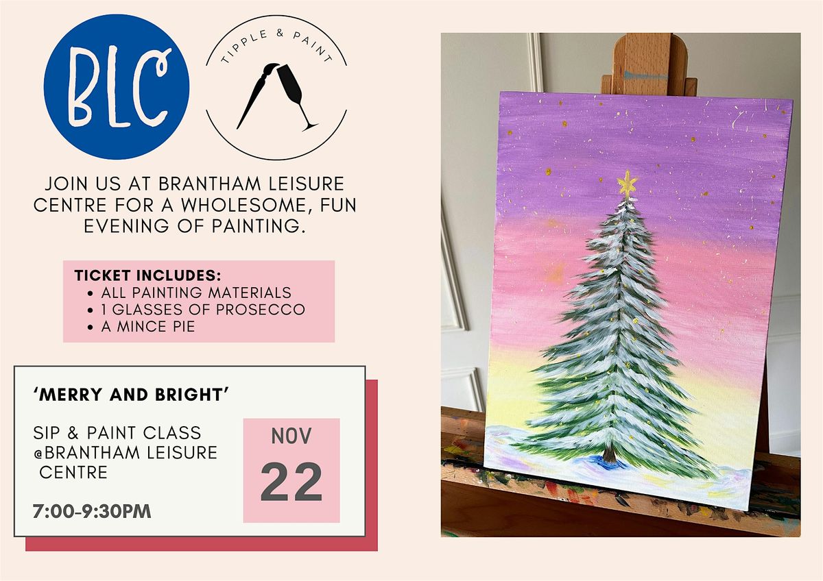 Christmas Tipple & Paint, 22 November | Event in Brantham | AllEvents