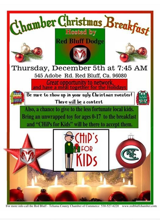Red Bluff Dodge >> 5th Annual Chamber Christmas Breakfast At Red Bluff Dodge Red Bluff Dodge >> 5th Annual Chamber Christmas Breakfast At Red Bluff Dodge