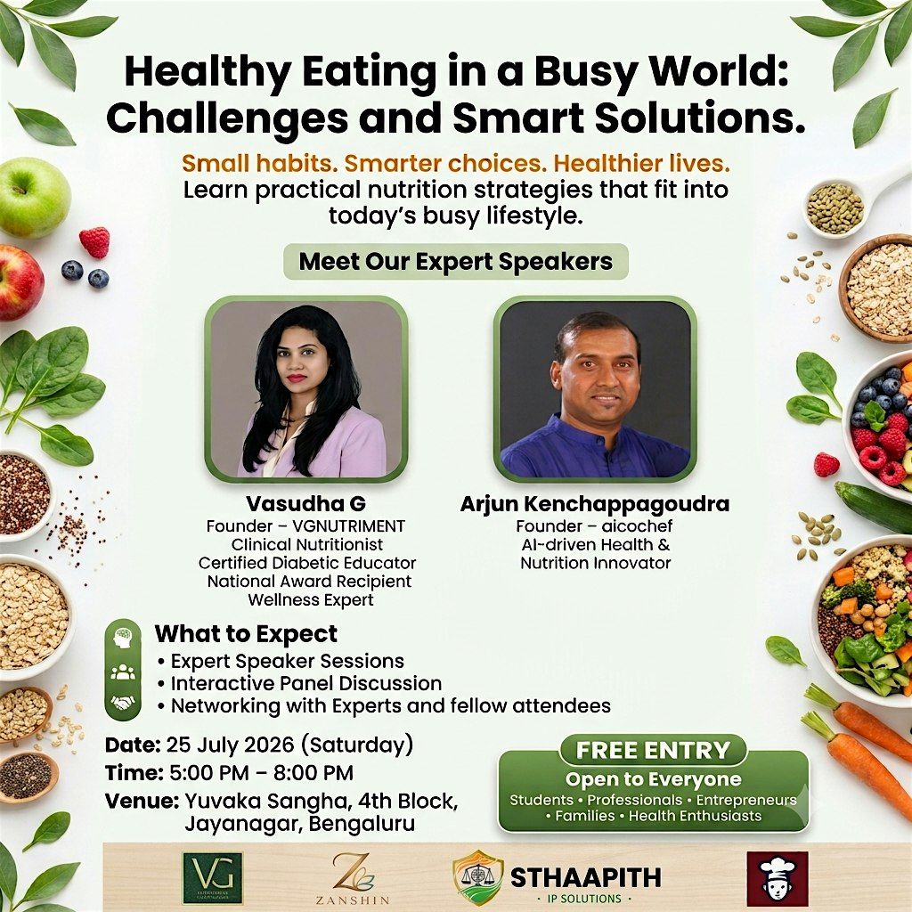 Healthy Eating in a Busy World: Challenges and Smart Solutions