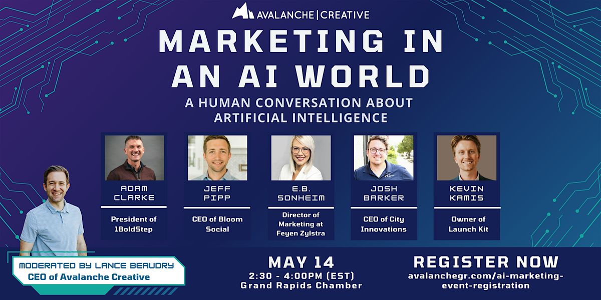 Marketing in an AI World, 14 May | Event in Grand Rapids | AllEvents