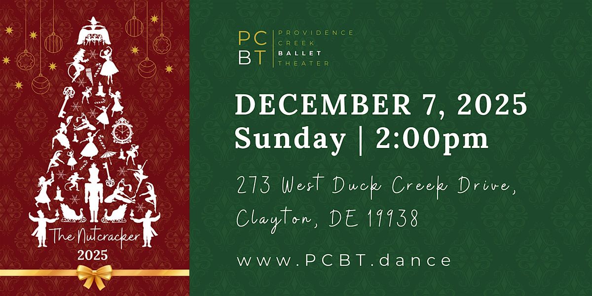 PCBT's The Nutcracker: December 7, 2025, 7 December | Event in Clayton | AllEvents