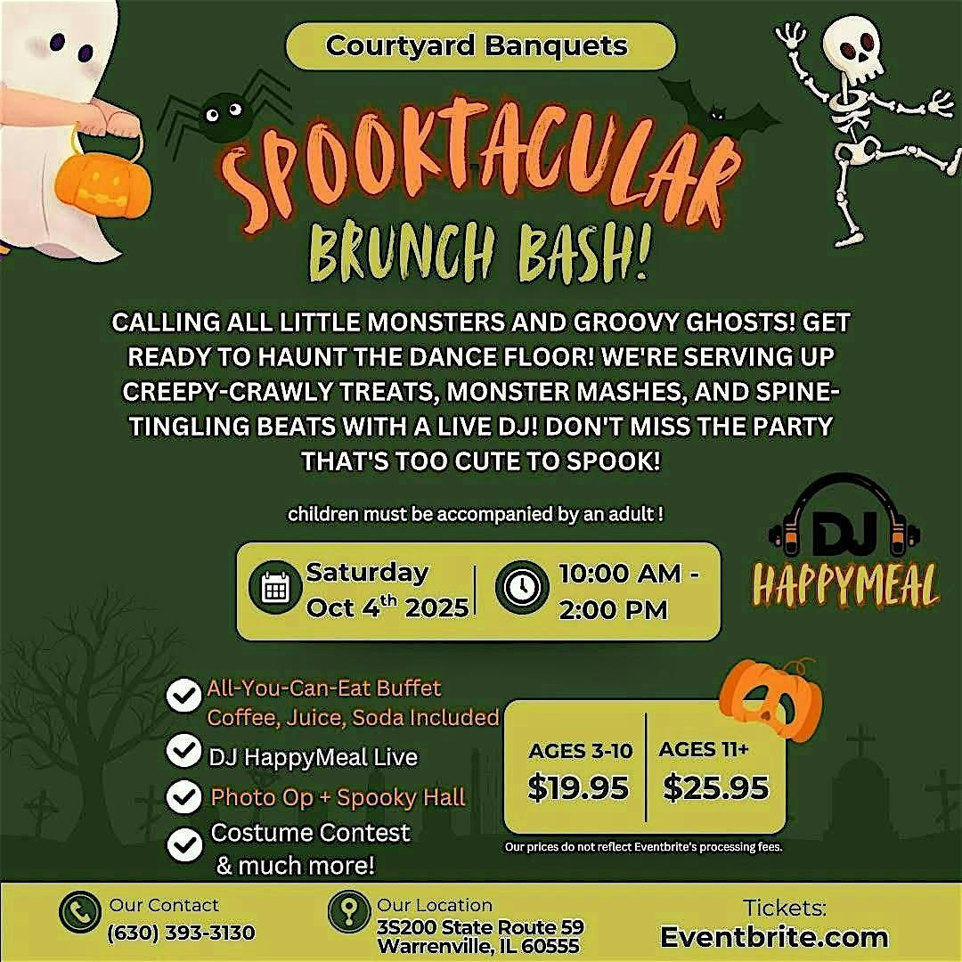 SPOOKTACULAR BRUNCH BASH!, 4 October | Event in Warrenville | AllEvents