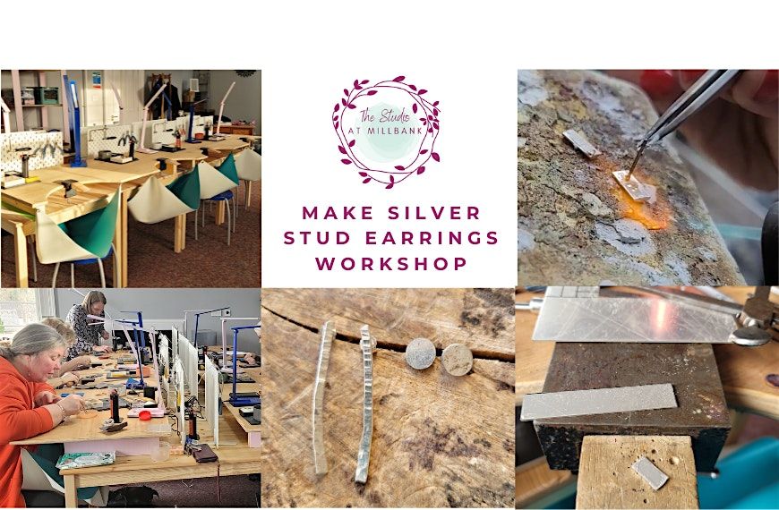 Make silver stud earrings - jewellery making workshop., 15 November | Event in Cumnock | AllEvents