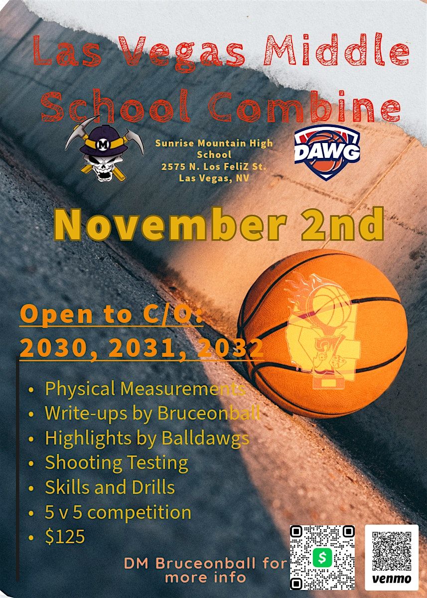 Las Vegas Middle School Combine, 2 November | Event in Las Vegas | AllEvents