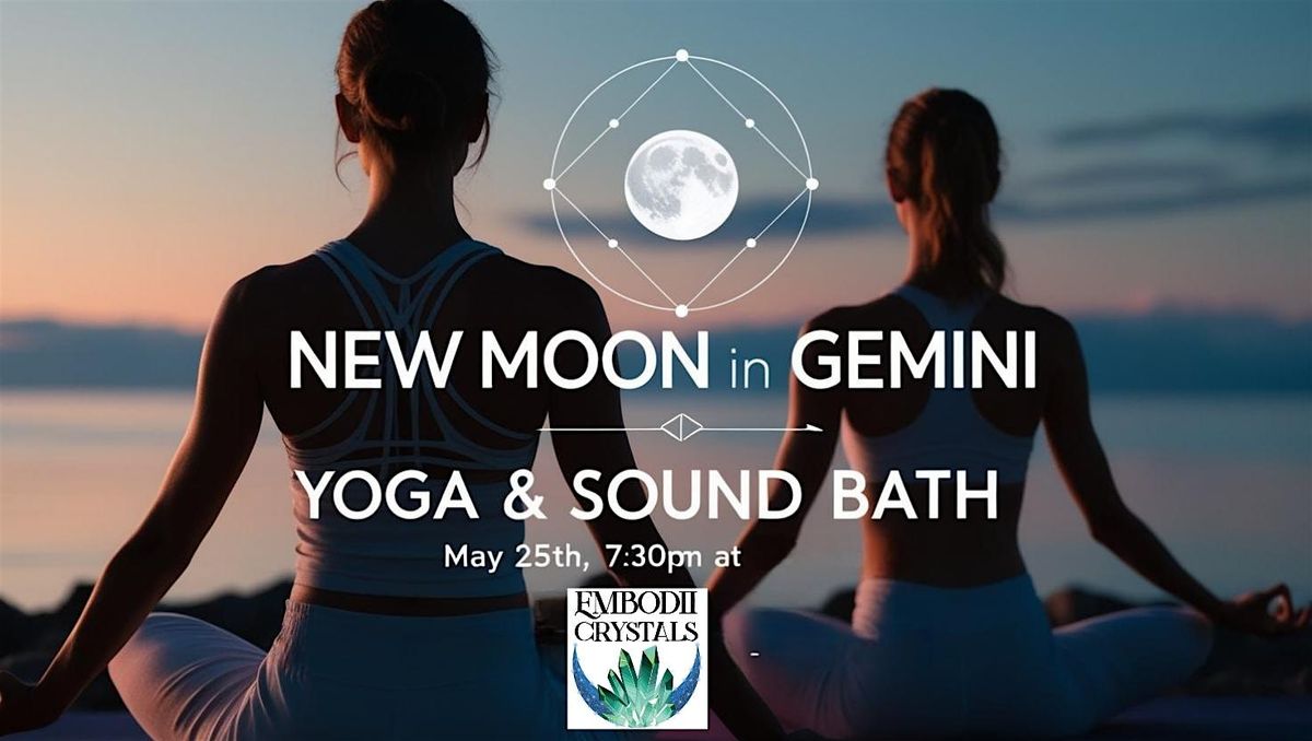 New Moon in Gemini Yoga & Sound Bath Meditation, 25 May | Event in Richland Hills | AllEvents