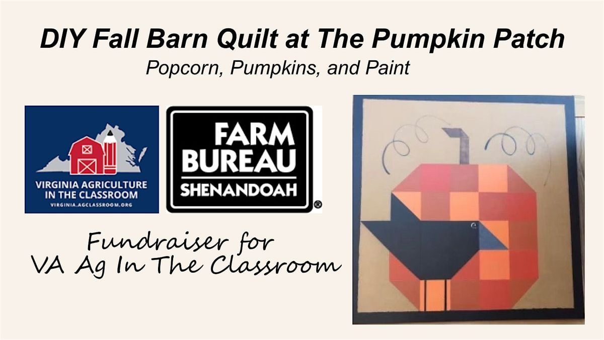 DIY Fall Barn Quilt at the Pumpkin Patch, 14 September | Event in Mount Jackson | AllEvents