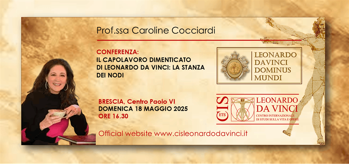 Il capolavoro dimenticato di Leonardo da Vinci - la stanza dei nodi | Event in Brescia | AllEvents