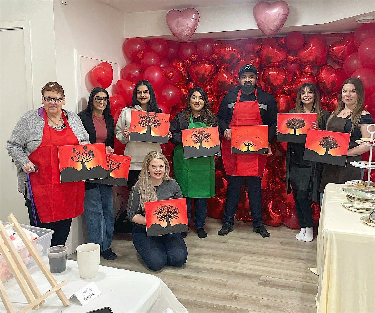 Tea & Paint – Mindful Painting Night in Edmonton | Event in Edmonton | AllEvents