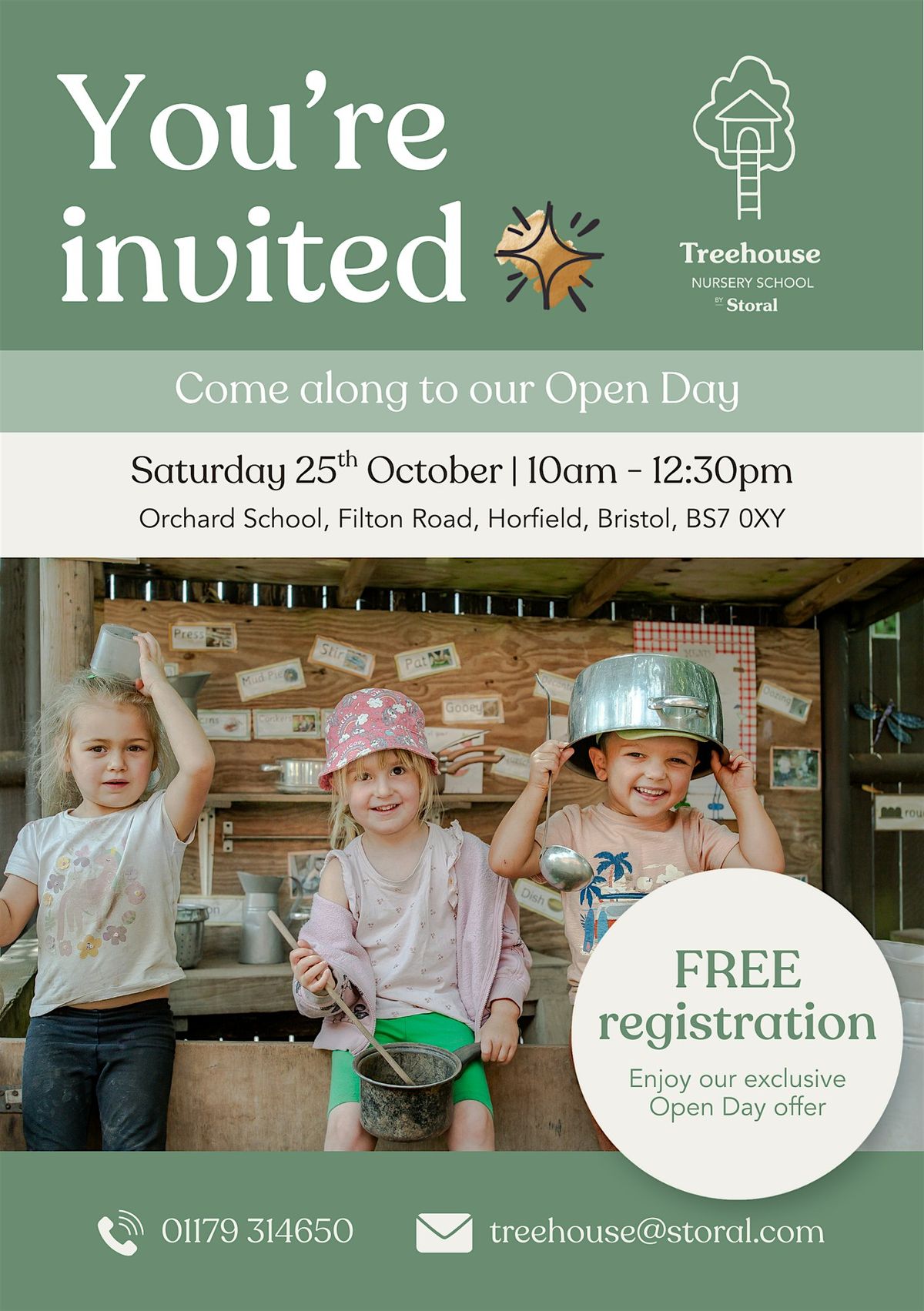Treehouse Nursery School Autumn Open Day, 25 October | Event in Bristol | AllEvents