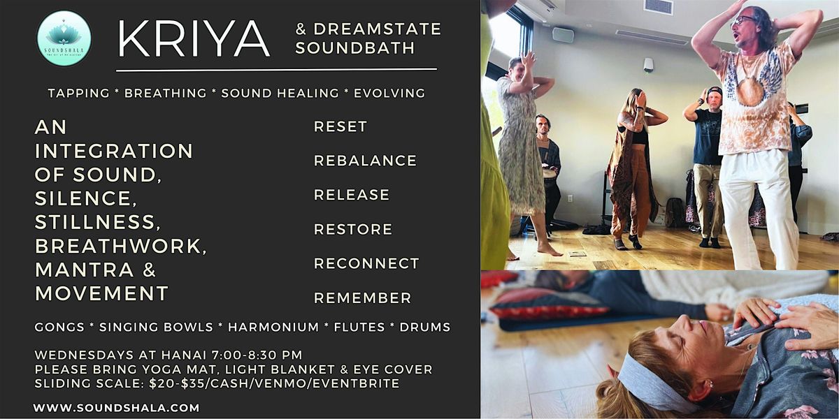 Kriya & Dreamstate Soundbath | Event in Bend | AllEvents