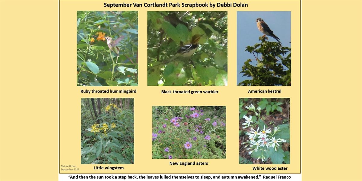 Van Cortlandt Nature Group Walk, 21 September | Event in The Bronx | AllEvents
