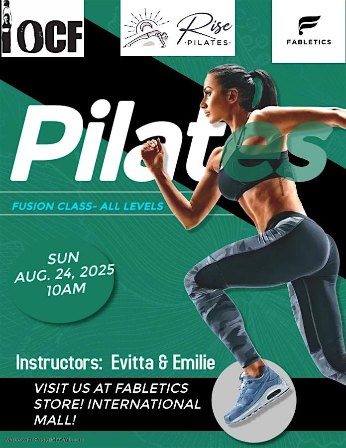Fusion Pilates class w/ Evitta and Emilie, 24 August | Event in Tampa | AllEvents