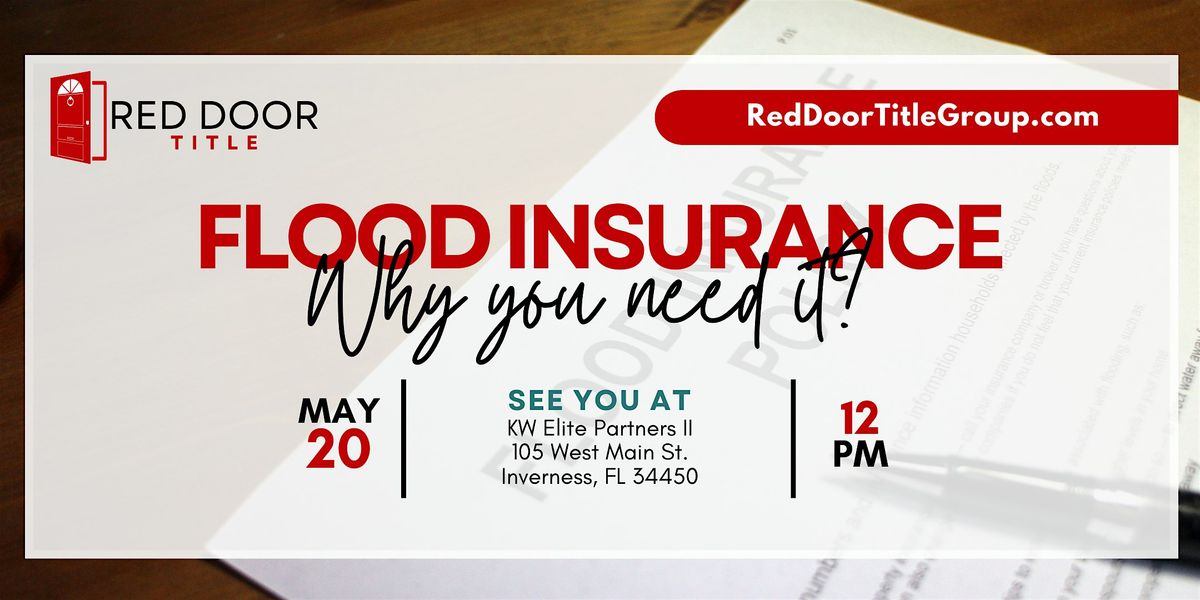 Flood Insurance:  Why you need it?, 20 May | Event in Inverness | AllEvents