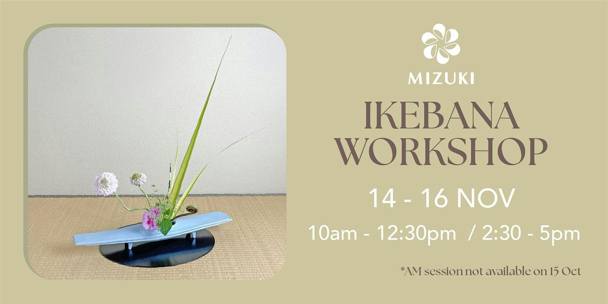 November Ikebana Workshop, 15 November | Event in Toa Payoh | AllEvents