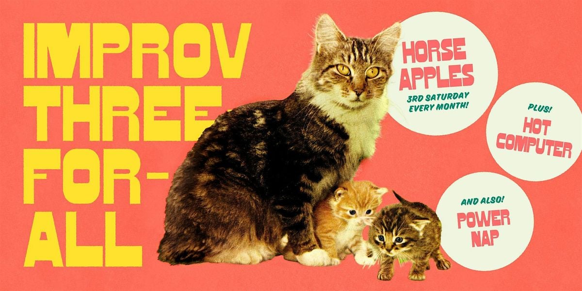 Improv Three-For-All!, 16 August | Event in Richmond | AllEvents